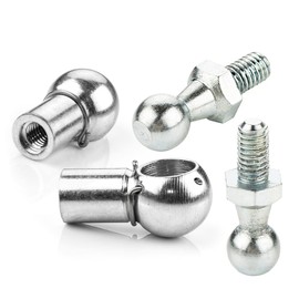 LST 2x Set Kugelzapfen Kugelkopf Kugelpfanne M8 10mm Gasdruckdämpfer Aufnahme