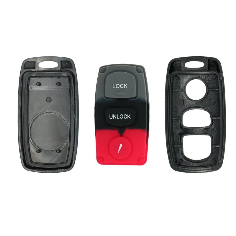 BROVACS Replacement Key Shell Compatible with MAZDA 3 Button Keyless