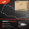 A-Premium Automatic Transmission Oil Cooler Line Hose Assembly Compatible with