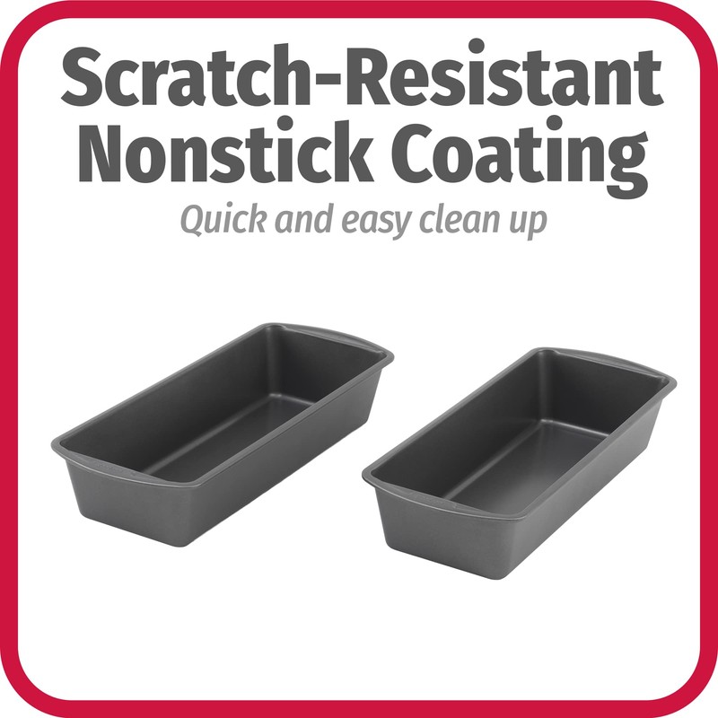 GoodCook Set of 2 Extra Large 13" x 5" Nonstick