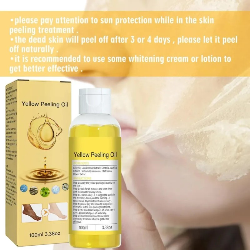 Aceite Exfoliante For Pieles Oscuras, Aceite Exfoliante