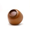 Yamanaka Lacquer T-927298 Kyoto Type Barrel Heather Soup Bowl, Brown