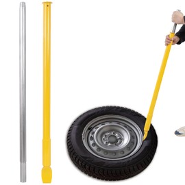 SILLAMMI Tire Bead Breaker Slide Hammer, Heavy Duty Portable Tire Changing Sliding Impact for Car Truck Trailer, Yellow