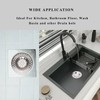 FIXIT Stainless Steel Kitchen Sink Strainer Plug: Hair Catcher &