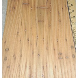 Chestnut Wormy Wood Veneer 8" x 11" with Paper Backer 1/40" Thickness A Grade