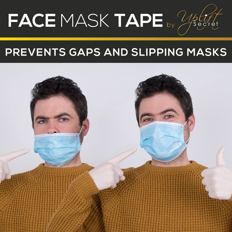 Uplift Secret Face Mask Tape Double Sided (100 Count) -