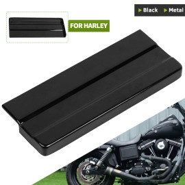 Unbranded Black Battery Box Top Cover For Harley Sportster XL 82-96 Super Glide FXE 73-85