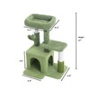 Pesofer Cat Tree, Small Cat Condo with Sisal Scratching Post