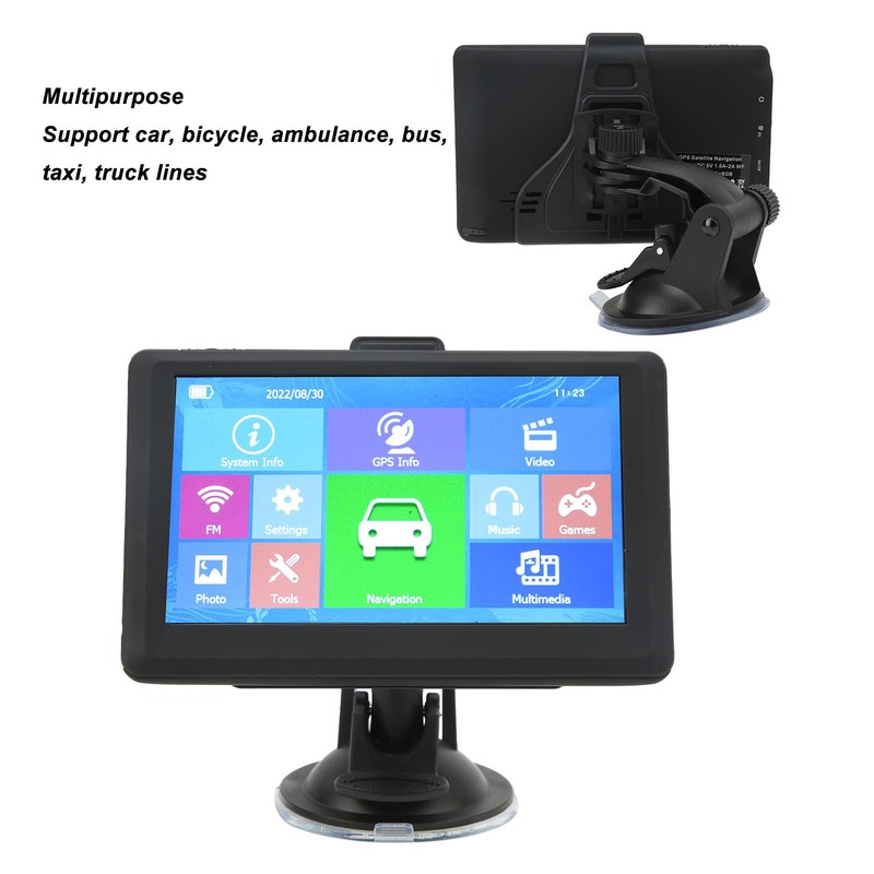 Car GPS Navigator, 5 Inch Touchscreen Car Truck GPS Navigation