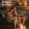 Camping Loveseat for Couples, Friends & Families, Double Camping Chair,