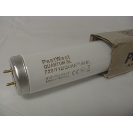 Pestwest F20T12 20 Watt  24" Shatterproof UV Bulb for Mantis, Gilbert fly light trap
