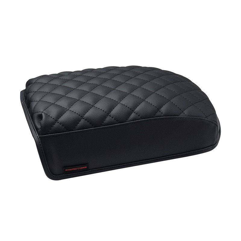 KMMOTORS Telluride Console Cover, Armrest Cushion, Vegan Leather, Console lid