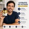 Citrato De Potasio Puro Well Rounded 120 Cápsulas, Suplemento Mineral,