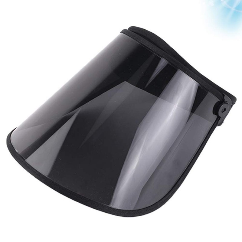 PRETYZOOM Transparent Visor Hat UV Protection Summer Sun hat Ultraviolet-proof