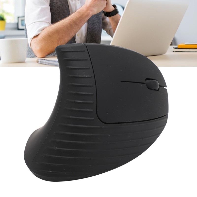 Wireless Vertical Mouse 2.4G Adjustable DPI Rechargeable Right Handed Ergonomic