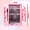 Kit Para Extensiones De Pestañas, Que Incluye Pinzas Y Pegam