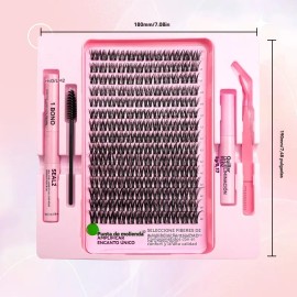 Kit Para Extensiones De Pestañas, Que Incluye Pinzas Y Pegam