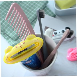 NOLITOY 1set Bathroom Accessories Plastic Toothpaste Manual Toothpaste Dispenser Toothpaste Squeezer Dispenser 20pcs