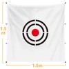Gagalileo Golf Target, 1.5 x 1.5 m, Velvet Material, Noise
