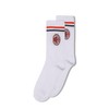 hermet Unisex Calze Milan Socks Set, white/black