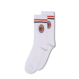 hermet Unisex Calze Milan Socks Set, white/black