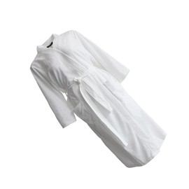 TOYANDONA Classic Bath Robe Dacron Bathrobe Towel Luxury Long Spa Robe Plush Lightweight Absorbent Sleepwear Kimono Robe for Women Home Hotel XL Size