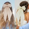 JOYRUBY 2PCS Hair Bows for Women, Big Hair Bows White
