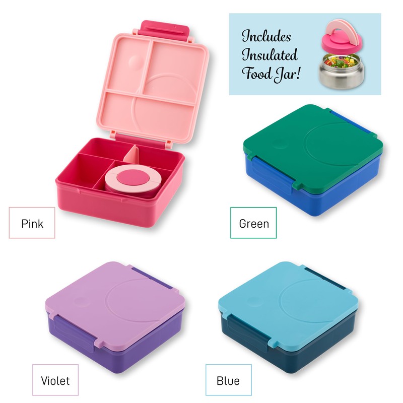 Avanti YumYum Kids Bento Lunch Box with Insulated Food Jar,