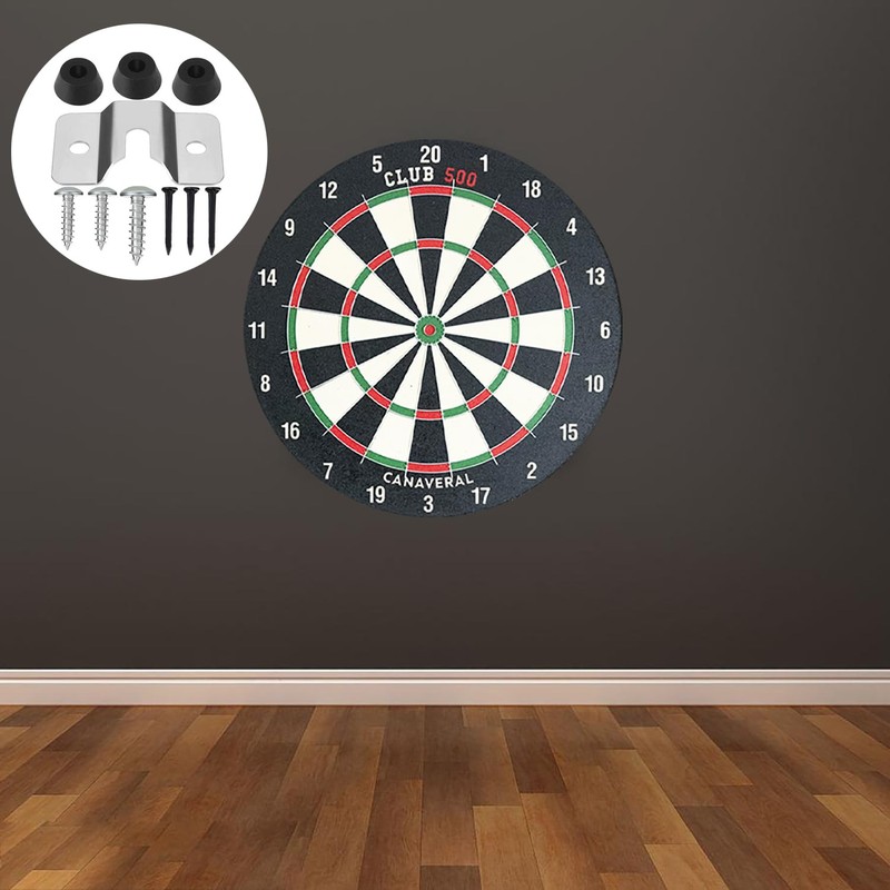 SHUBEIEUMI Dartboard Holder, Dartboard Holder, Dartboard Wall Hanging Bracket Set,