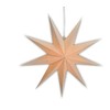 Illuminated 5-Point Star in White - 60 cm Paper Star,