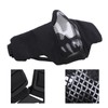 Outdoor Half Face Breathable Steel Mesh Face Cover Military for