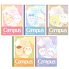 Sunstar Stationery S2691680 Chiikawa Notebook, Campus, A-Ruled