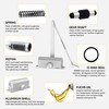 GEKRONE Automatic Door Closer Heavy Duty Spring Size 2 Hydraulic