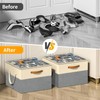 Aokeyee Shoe Storage Organizer for Closet, Large Shoe Box Storage