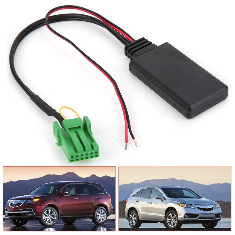 Car Bluetooth Module Audio Microphone Handsfree MIC AUX Music Adapter