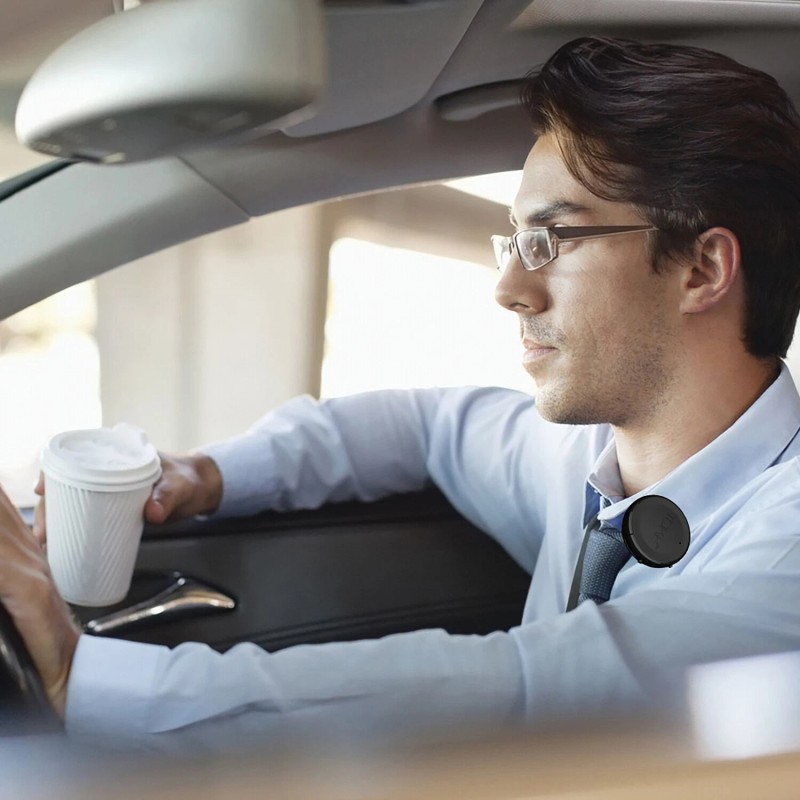 Tokk™ Tokk Bluetooth® Wearable Hands-Free Smart Assistant 3.0 Speaker (Black)