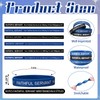 PullCrease 50 Pcs Christian Bible Verses Bracelets Bulk Scripture Silicone