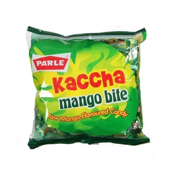 Parle Candy - Kaccha Mango Toffee 100 Pcs New Kaccha Mango Bite CANDY With - HerbalStore_247