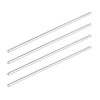 DMiotech 4 Pack 1/4 Inch x 10inch Round Rod Solid
