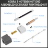 ANYCUBIC Kobra 3 Hotend, 22pcs 3D Printing Extruder Hotend Kit,Kobra