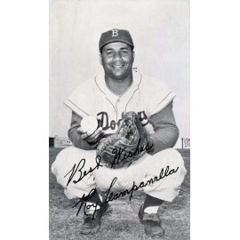 Campy's Liquor Store Roy Campanella Dodgers Baseball 1957 Campy's Vintage Postcard REPRODUCTION Art