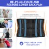 Back Brace for Men Women, Lower Lumbar Pain Brace, Adjustable