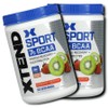 Xtend Sport 7G BCAA Strawberry Kiwi Splash 345g (12.2oz), 345g, 2 pieces / Xtend Sport 7G BCAA 딸기 키위 스플래시 345g(12.2oz), 345g, 2개
