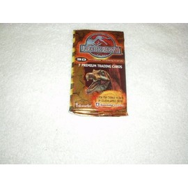 Inkworks 3D Jurassic Park III Trading Card Pack (7 Cards, 2001)