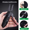 Navaja Multiherramientas, Alicates Multiherramientas, Navaja Multiusos de Acero Inoxidable, Plegables