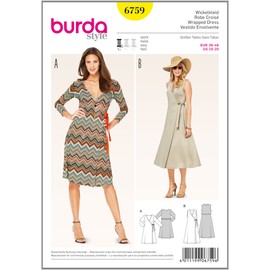 Burda B6759 Misses 'Dress
