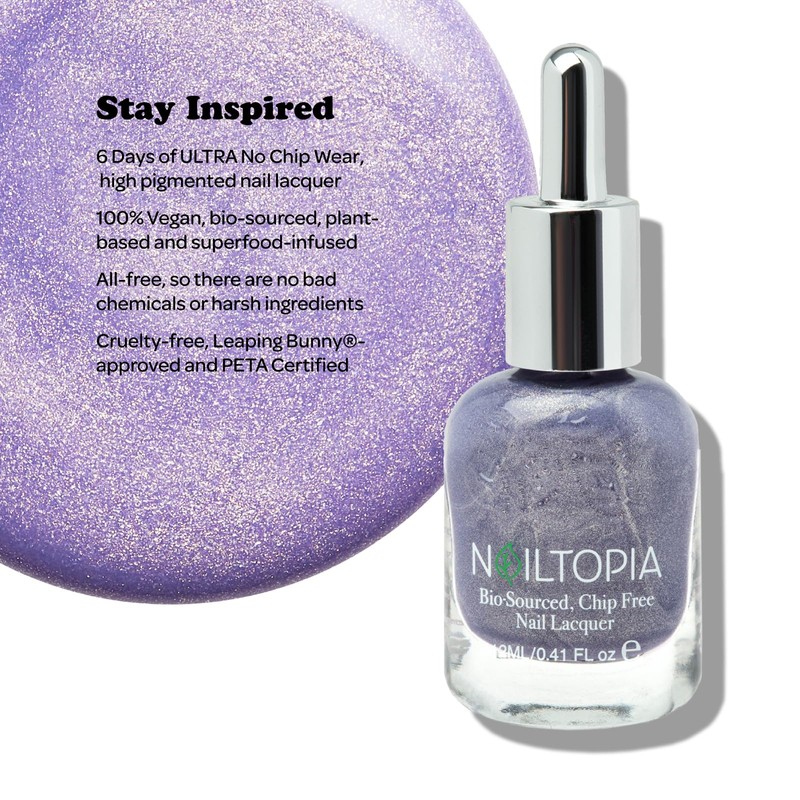 Nailtopia - Plant-Based Chip Free Nail Lacquer - Non Toxic,