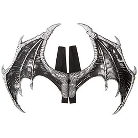 HMS Unisex-Adult's Supersoft Mini Silver Sentinel Dragon Wings, One Size