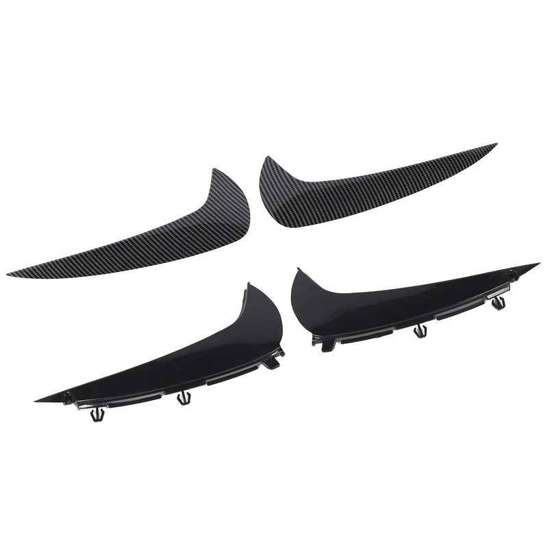 1 Pair Rear Bumper Spoiler Air Vent Cover Left Right