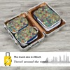 ALAZA Compression Packing Cubes for Suitcases 3 Set, Boho Pattern